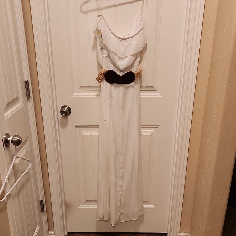 NWT BONGO White Maxi Dress